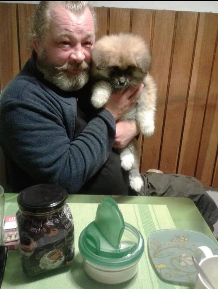 Первый вечер Ричика у нас. Ноябрь 2019 года. Малышу 2,5 месяца