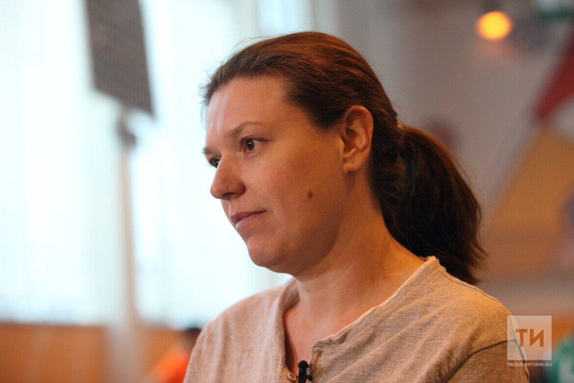 ​Ксения Ситкина: «Я призываю всех наших пациентов активно участвовать в спортивной жизни, заниматься спортом». Фото: © Михаил Захаров / «Татар-информ»