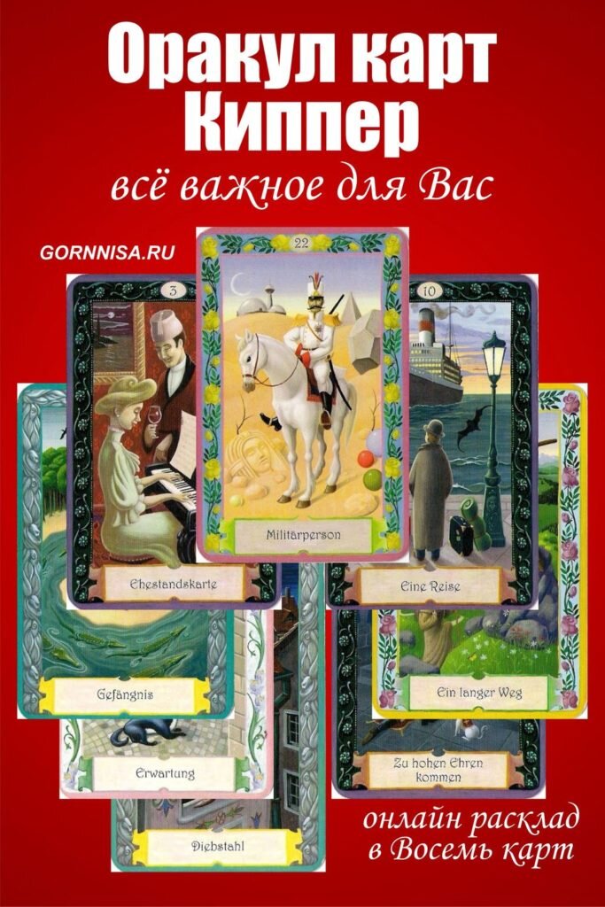    Оракул карт Киппер — всё важное для Вас Pavlov A