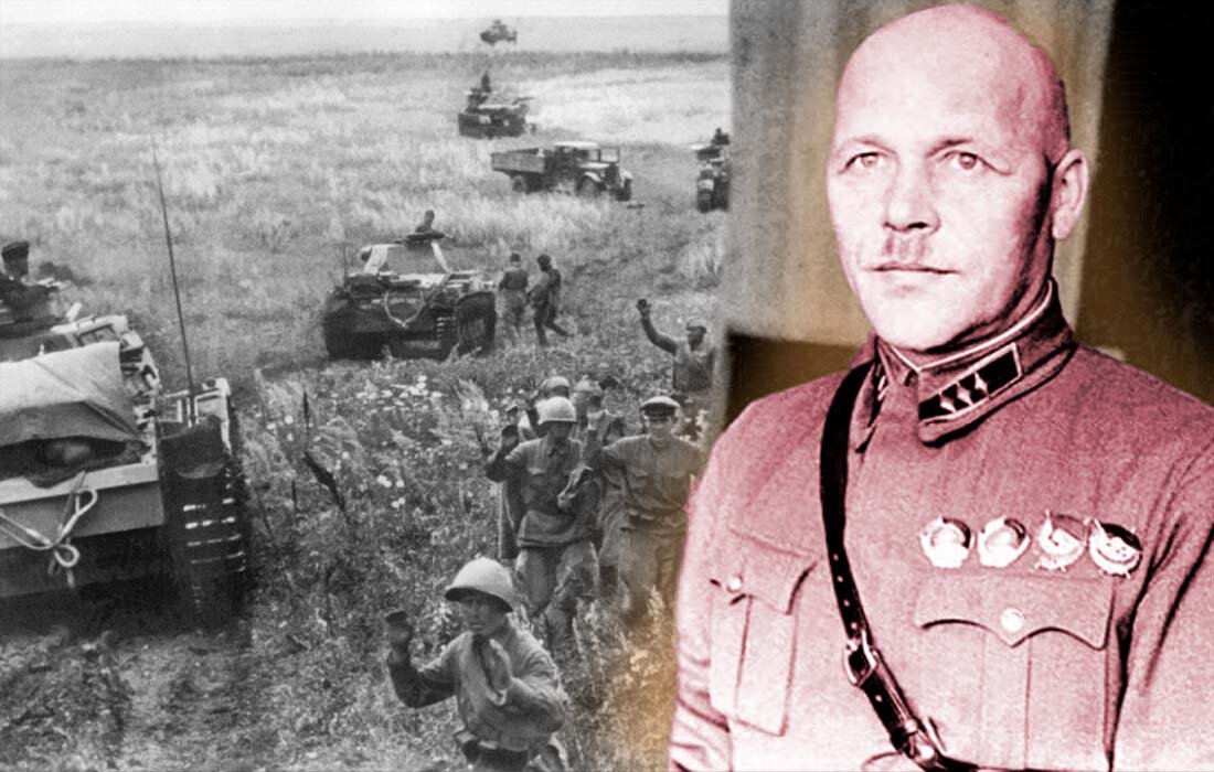 Командующий западным фронтом красной армии в 1941. Военачальник расстрелянный.