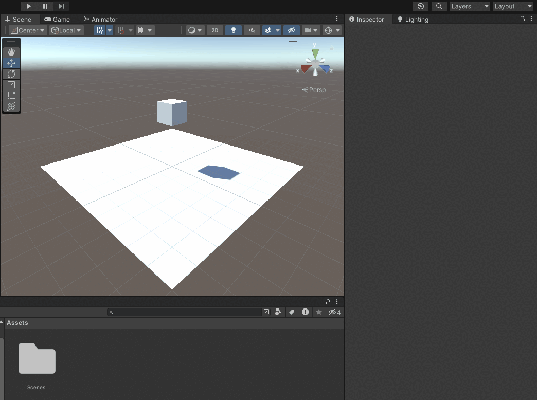 Создание материалов объектов и их назначение (перетаскиванием на объект)