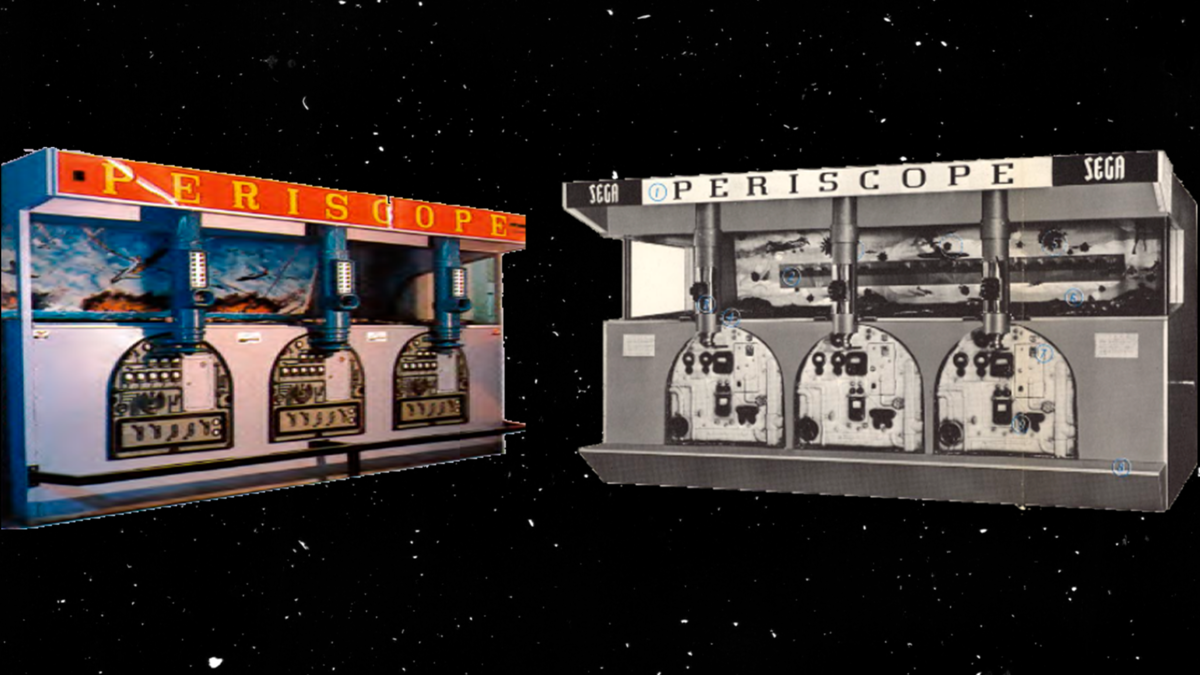 Две модели игры Periscope (изображение: Gaming Alexandria)