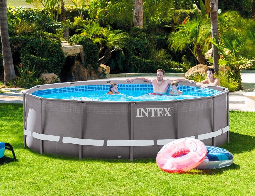 Каркасный бассейн для всей семьи