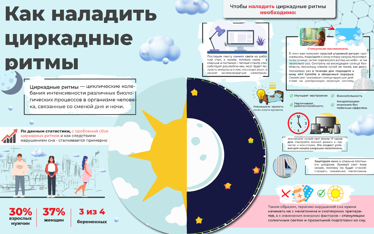 Циркадные ритмы это простыми словами. Как работают циркадные ритмы. Как настроить циркадный ритм?. Циркадные циклы человека.