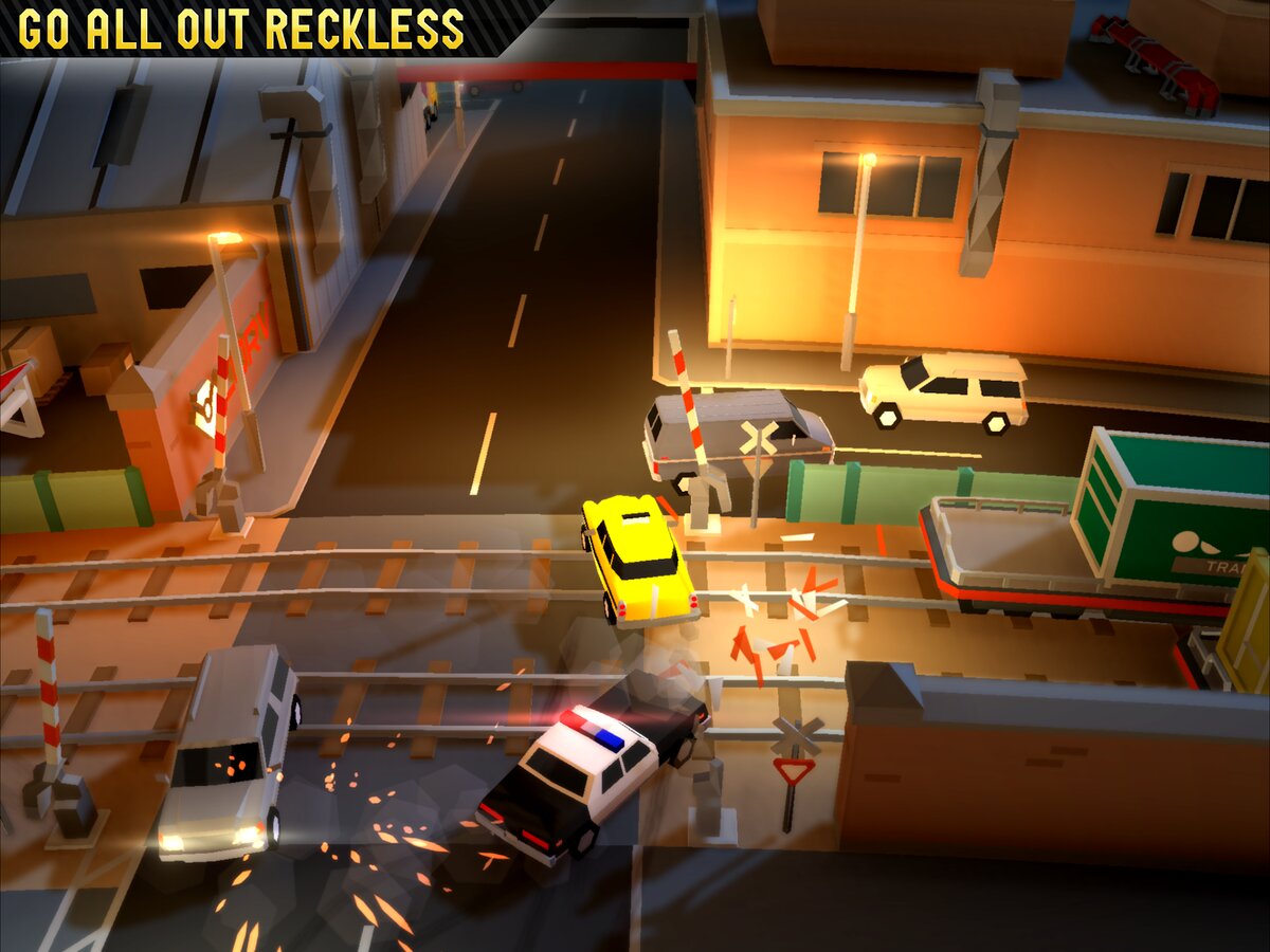 Игры в дорогу на андроид. Игра Reckless Getaway. Игра Reckless Getaway 2. Гонки вид сверху. Игра уезжать от полиции.