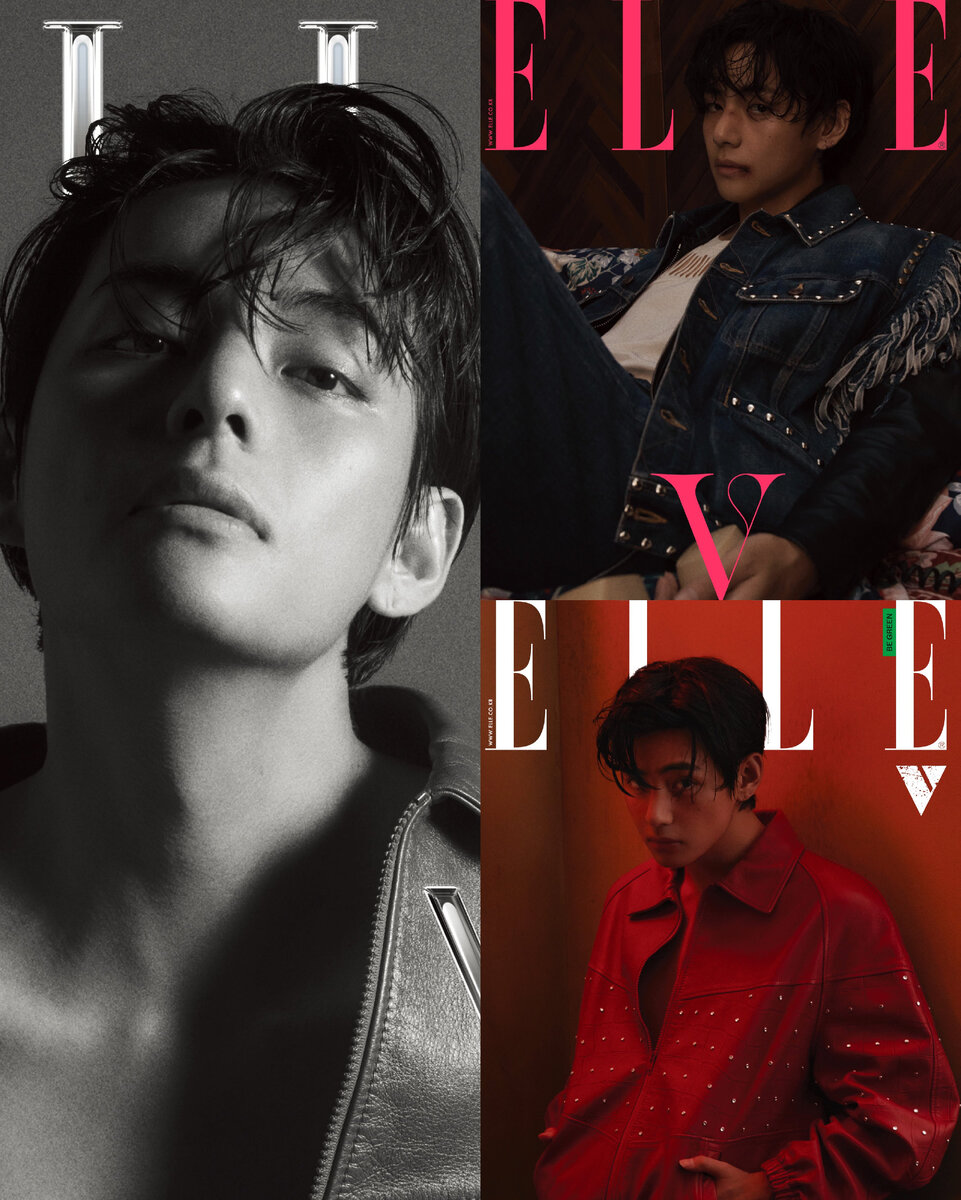 Тэхён из BTS появился на обложке журнала 