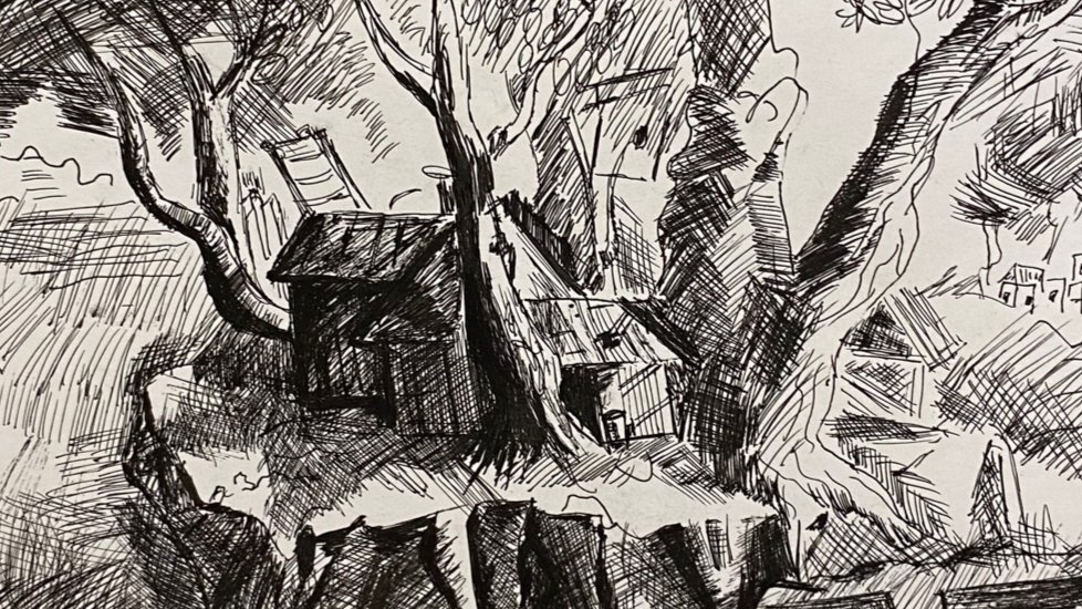    Картина Анастасии Кумаровой. Фото: Елена Скородумова