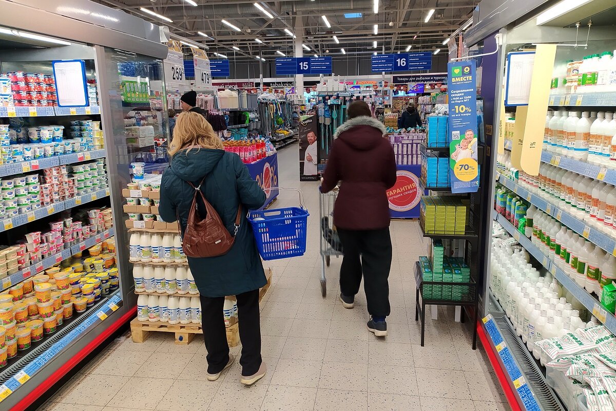 Молочная продукция выросла в цене.  Фото: Maksim Konstantinov / Global Look Press / globallookpress.com