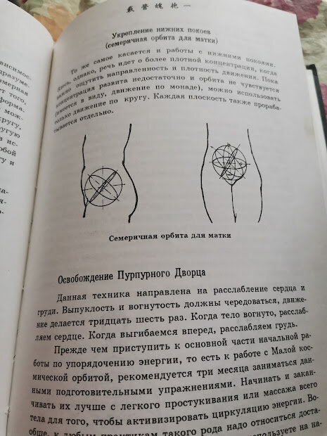 страница из книги "Даосская йога для женщин" автора ЧОМ.