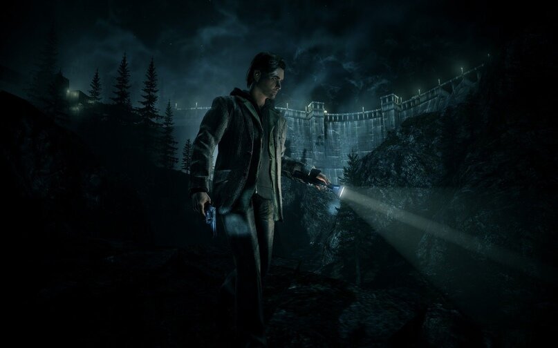 Главный герой игры «Alan Wake»