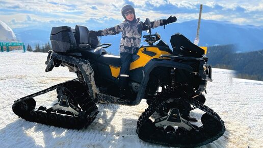 Mark and his SUV car with big Wheels show Winter Activities for kids