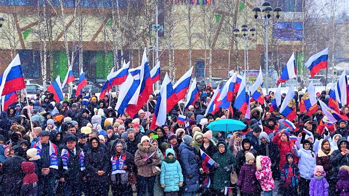    В Югре отметили «Крымскую весну»