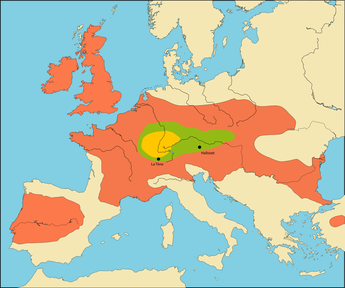 Расселение кельтов