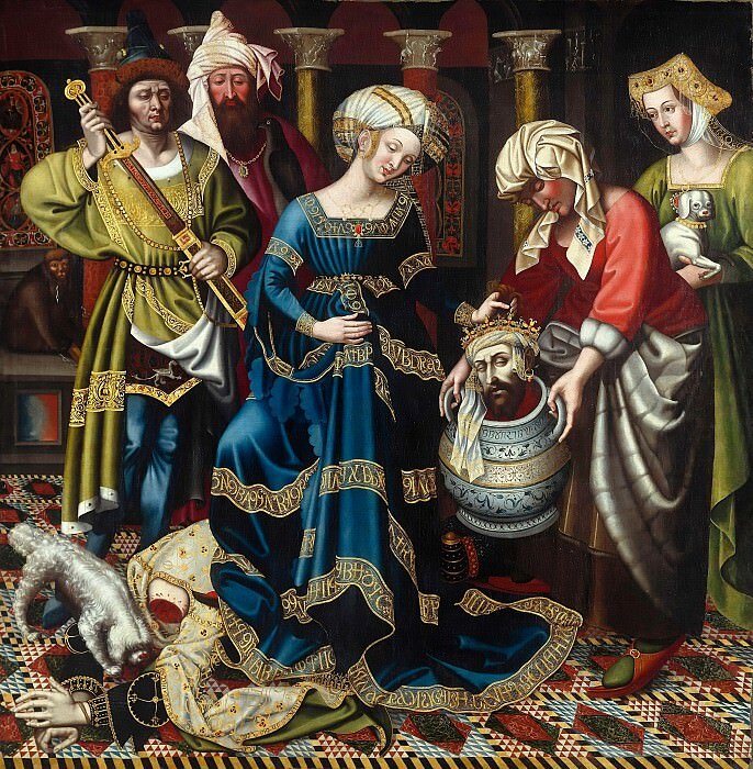 Неизвестный художник, копия с картины Робера Кампена "Месть Томирис"