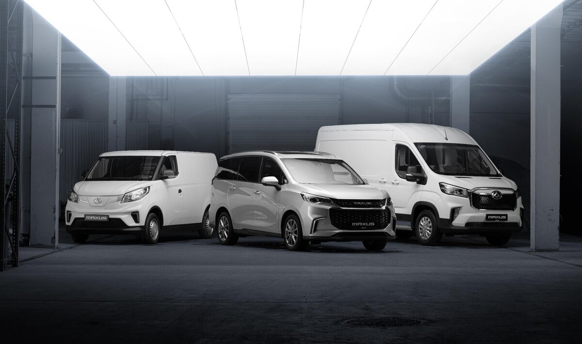      Модели бренда Maxus