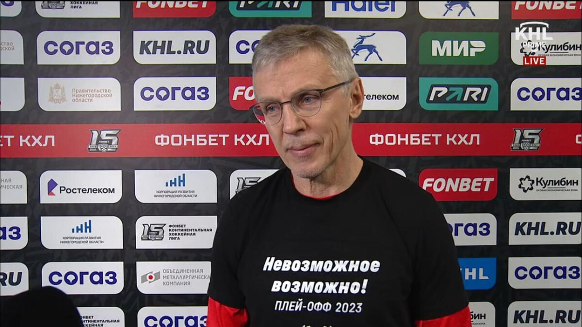 Ларионов останется с «Торпедо» и ещё поборется за Кубок Гагарина. За что мы полюбили Профессора и его нижегородскую романтику на льду?