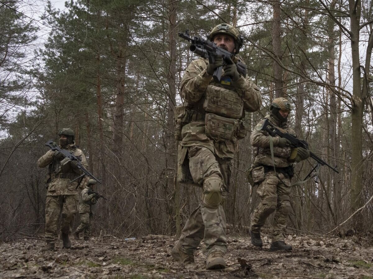    Украинские военные© AP Photo / Efrem Lukatsky