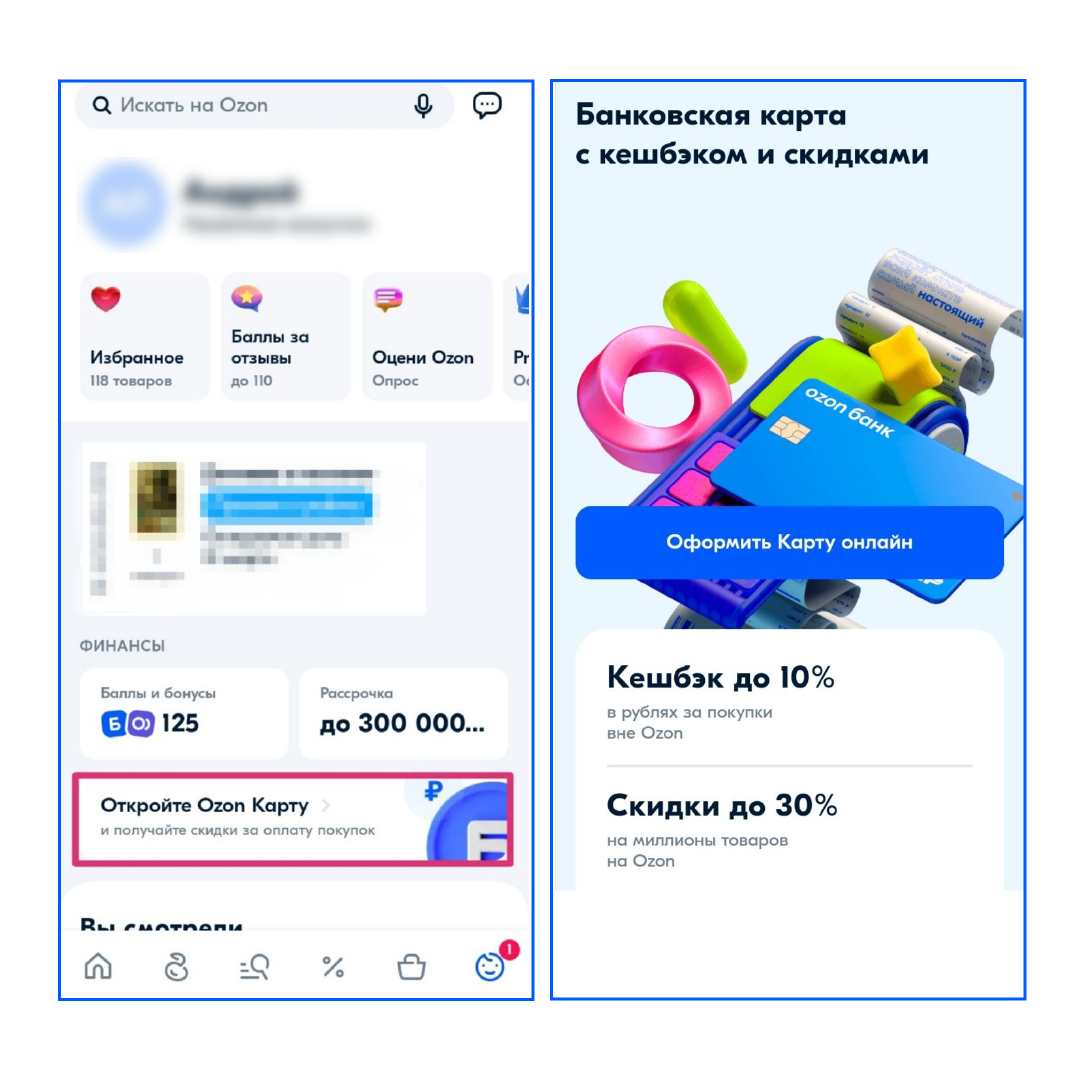 Как заработать на карточках озон