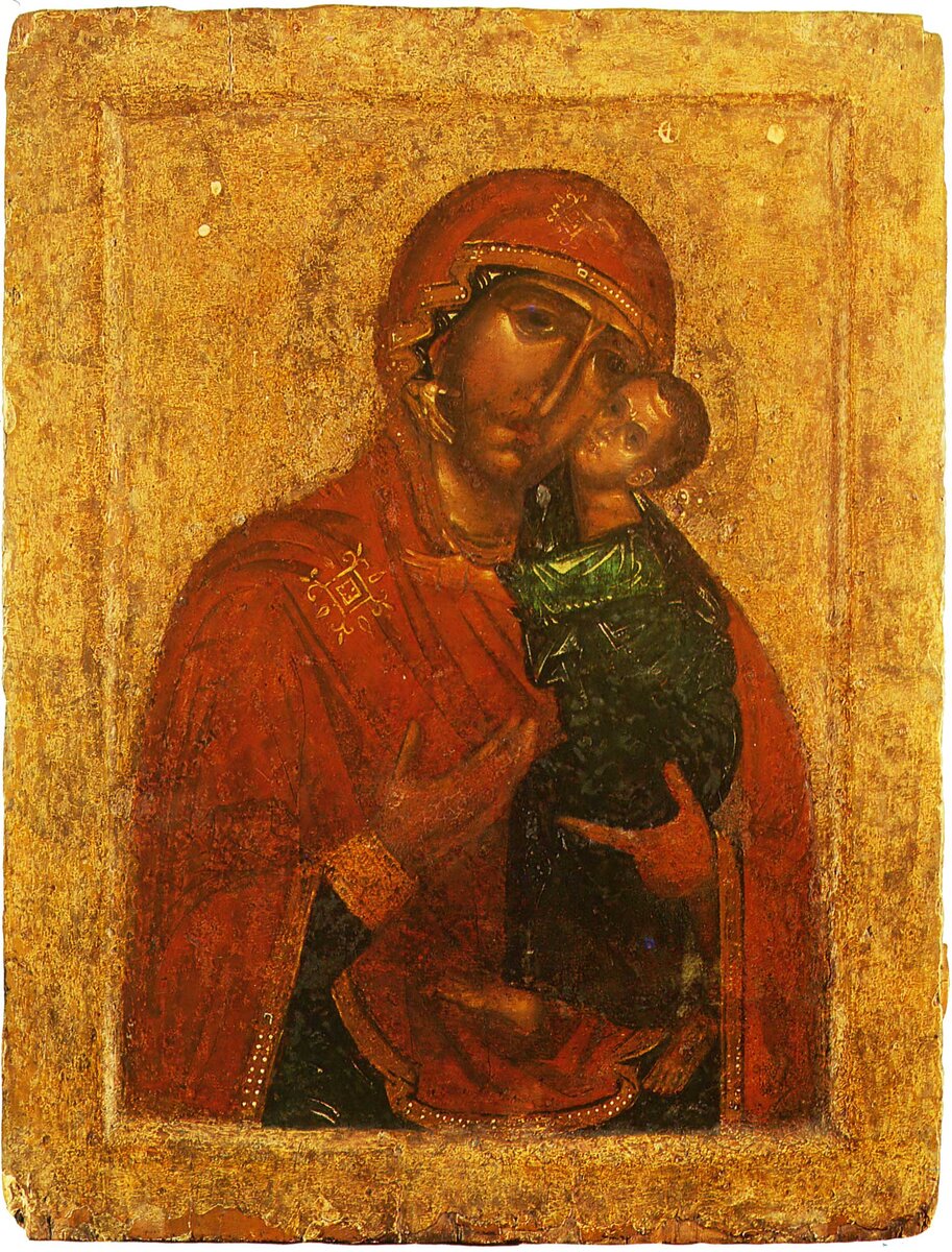 Толгская икона Богоматери (чудотворная). 1314 г. Художественный музей, Ярославль