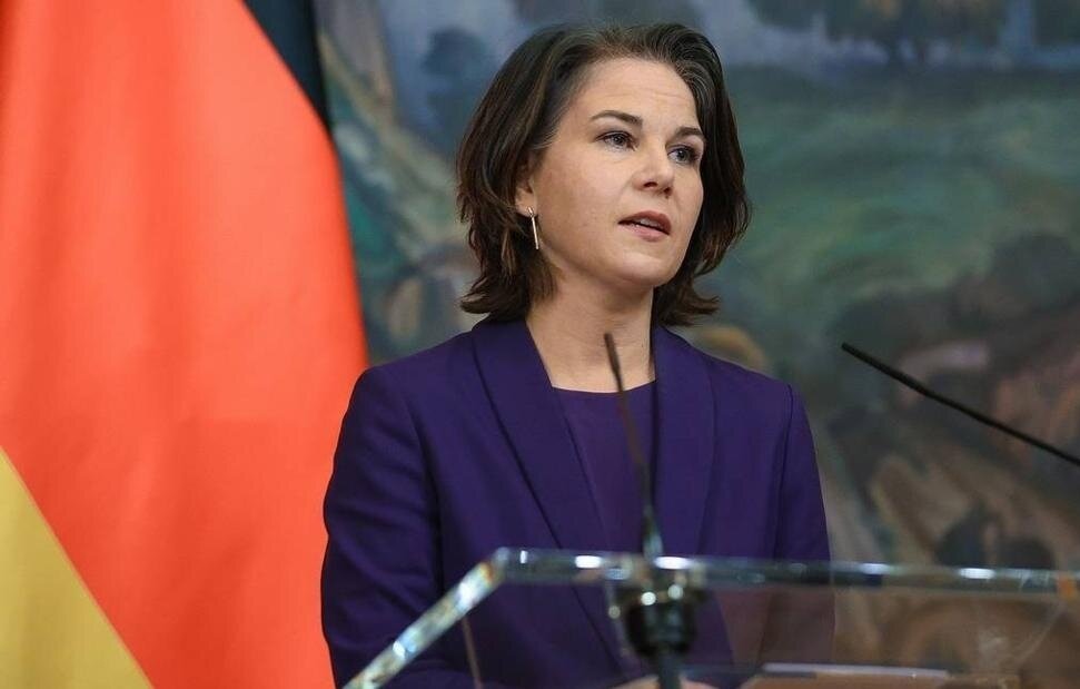    Министр иностранных дел ФРГ Анналена Бербок  Пресс-служба МИД РФ/ ТАСС