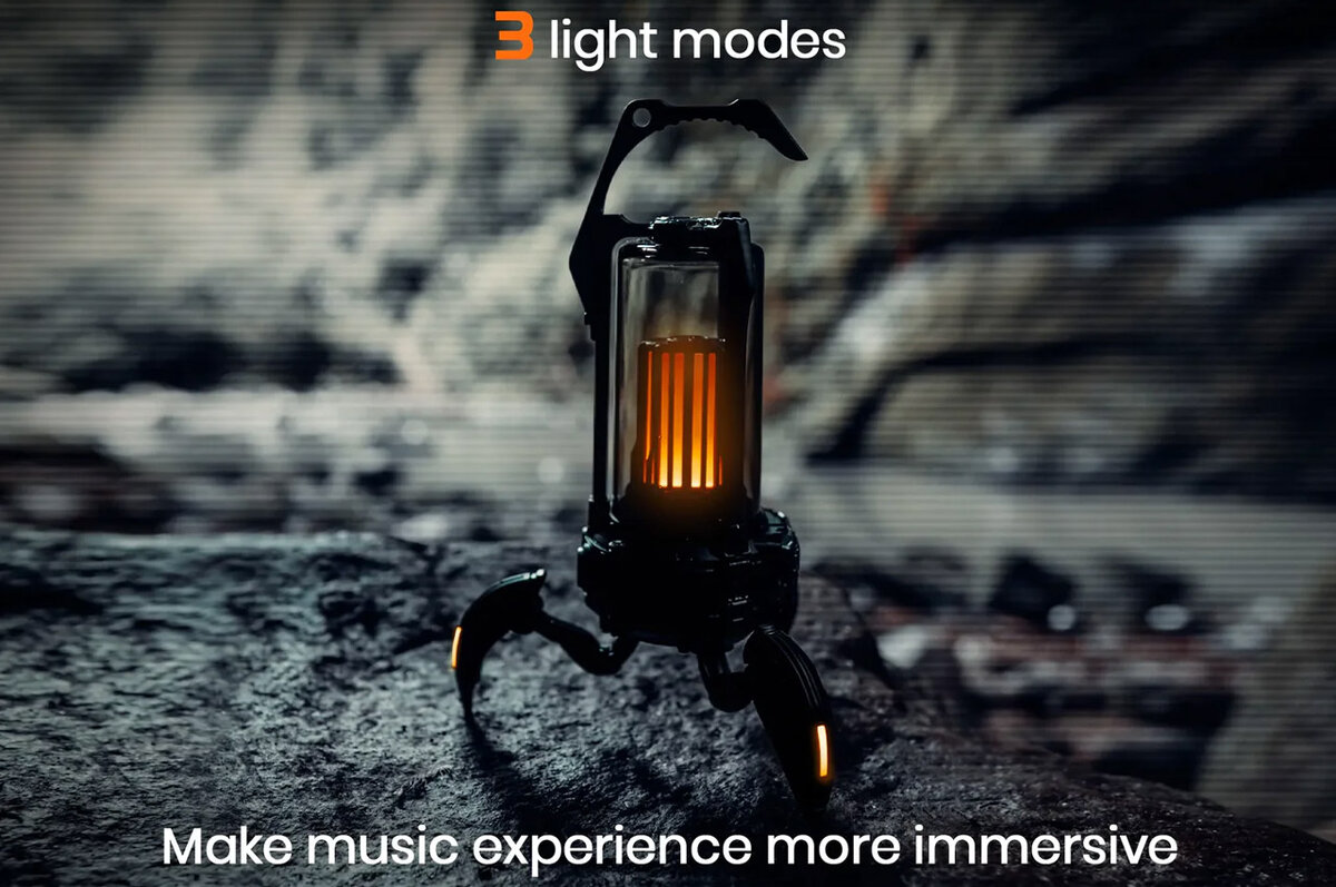    Колонка от GravaStar пугает своим внеземным внешним видом