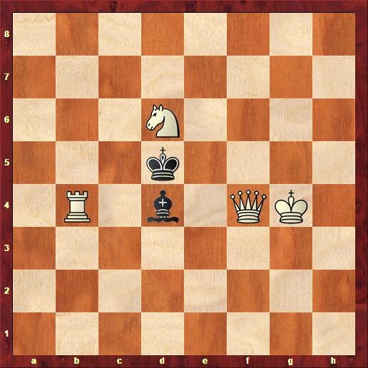 Ход белых. Мат в 2 хода.