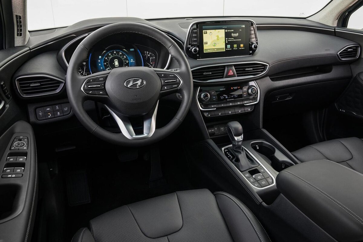 Hyundai Santa Fe 2020 салон