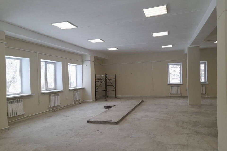     А вот так помещение выглядит после капитального ремонта. Ильдар САУДАБАЕВ