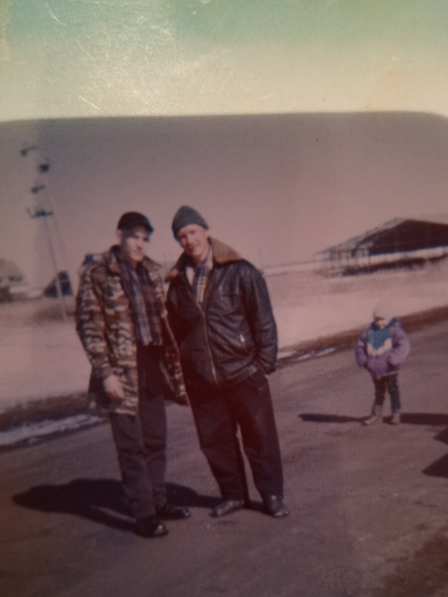 Я с отцом, где-то 2000 год