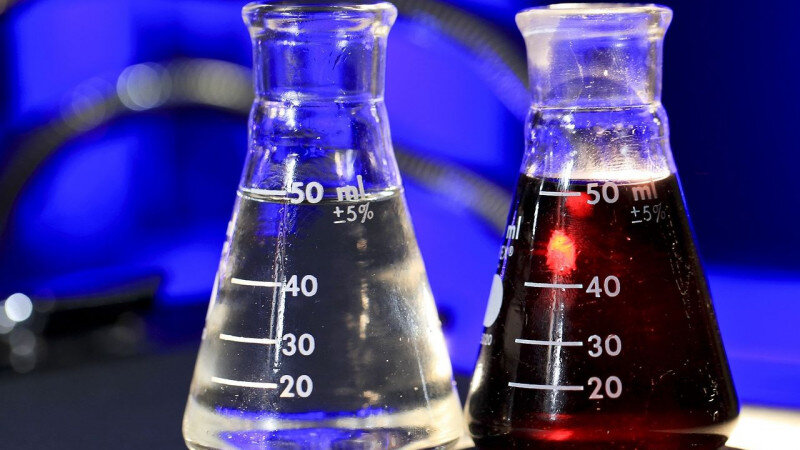     Химическая экспертиза, колбы.