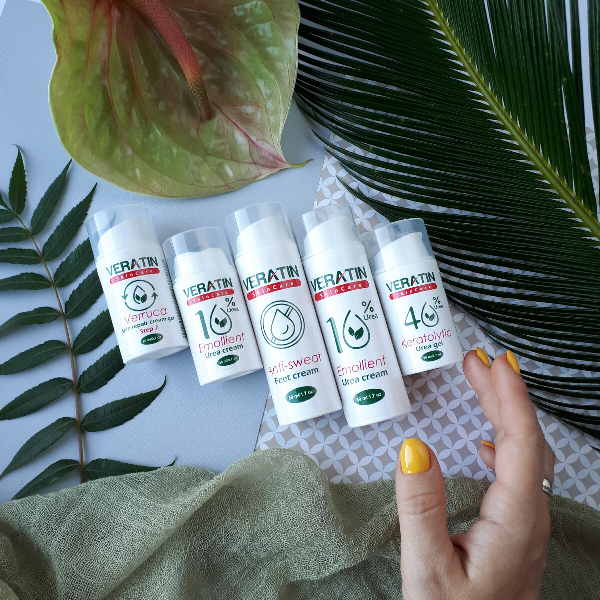  Крем от потливости ног Anti-Sweat от Veratin