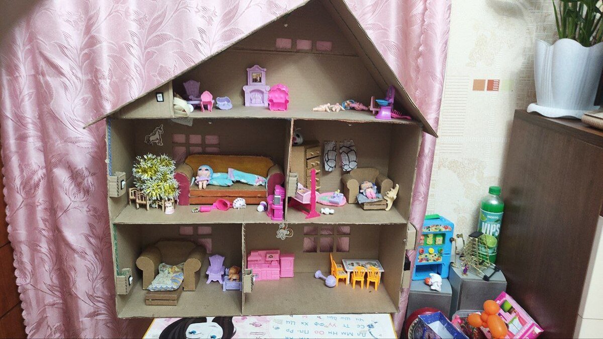 Домик куклам. Кукольный дом серия «МЕЧТА МИНИ»