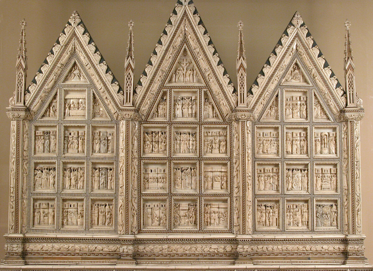 Еще один алтарь Эмбриачи, размером 128,3 x 153,7 см. 