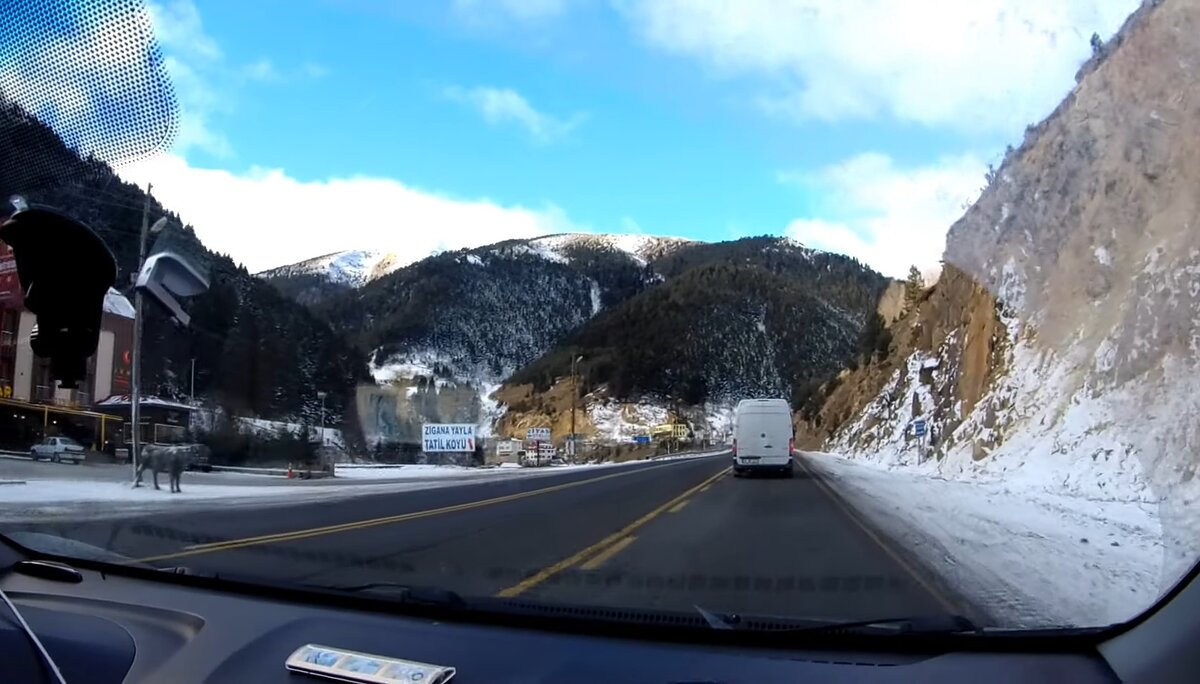 В горах Турции. Декабрь. 