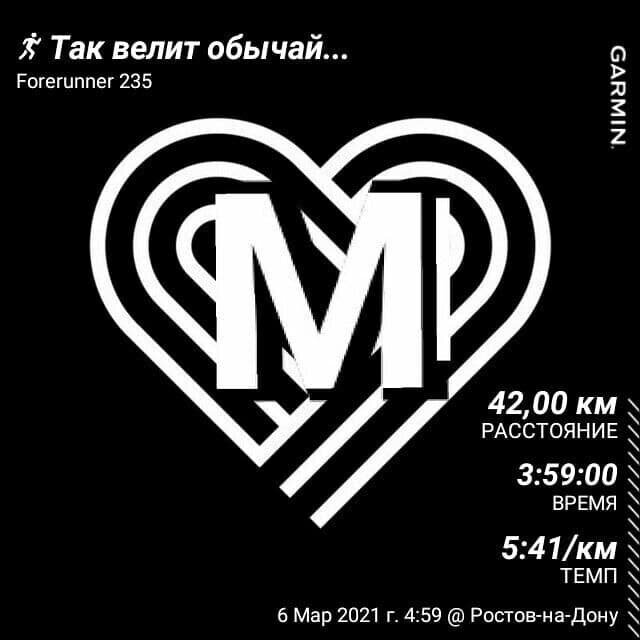 Мой забег в 42 года.