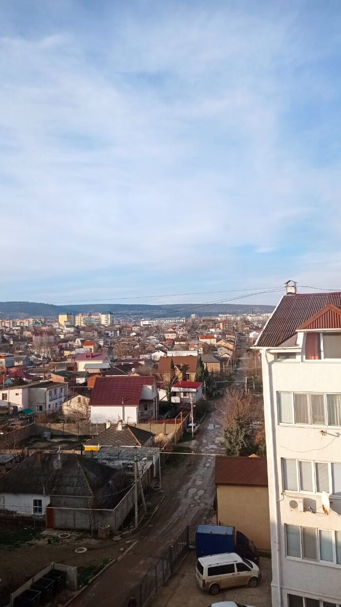 А из нашего окна