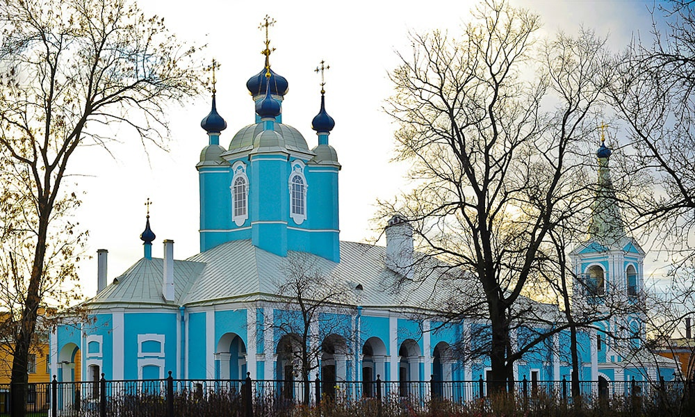 Сампсониевский собор в Санкт-Петербурге. Здесь Екатерина Вторая и Григорий Потемкин тайно обвенчались толи осенью 1774 г., толи в начале января 1775 г.