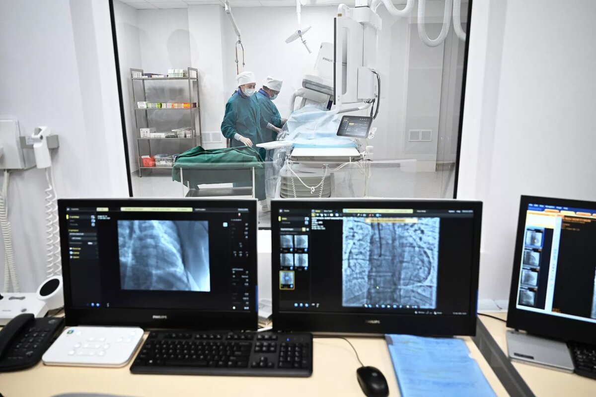 Военный госпиталь. © РИА Новости / Рамиль Ситдиков