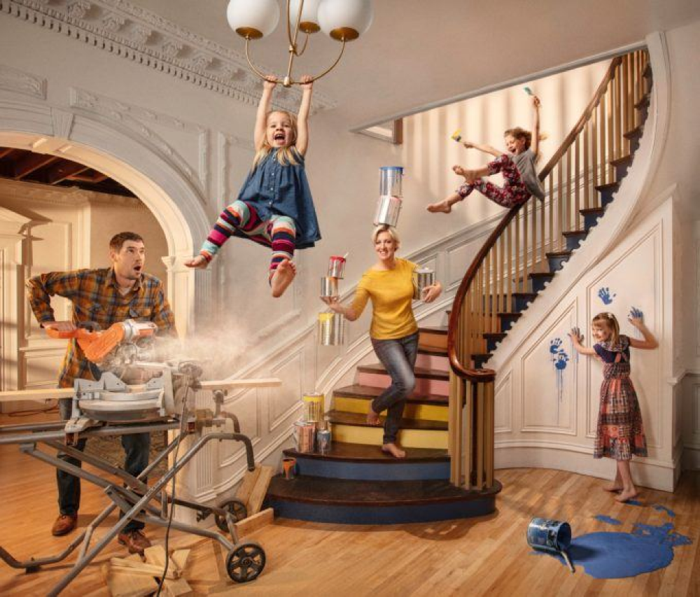 "5 признаков психического здоровья: как улучшить свою жизнь и сохранить ментальное благополучие" (Photo by: https://realitydaydream.com ЭПИЧЕСКИЕ СЕМЕЙНЫЕ ФОТО СО СТУДИЕЙ MCCLANAHAN STUDIO )