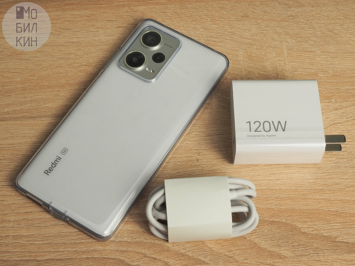 Комплект: смартфон, блок питания 120 Ватт, кабель USB Type-C, силиконовый чехол