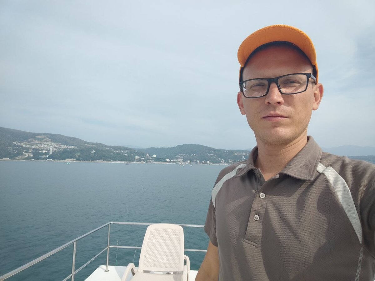 в открытом море Сочи