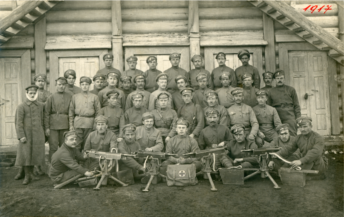 Примерная летняя форма Чехословацкого корпуса, 1917 год