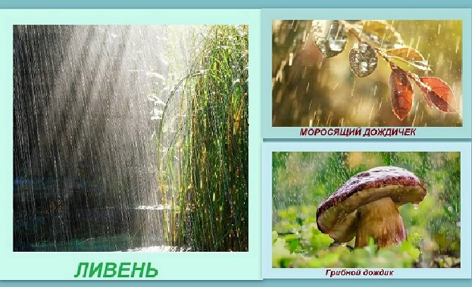 Какие они разные - эти дожди