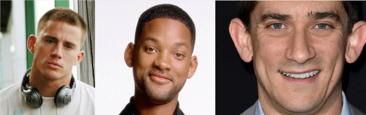 Вот эти люди, например, абсолютно спокойно относятся к своим ушам. Потому что сильны и успешны.