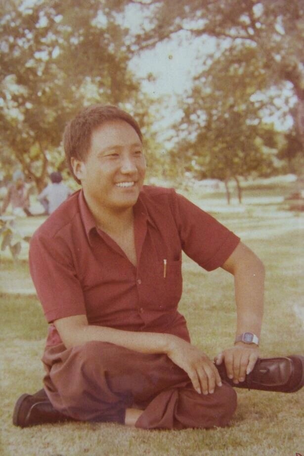 Доржонг Ринпоче в молодости.