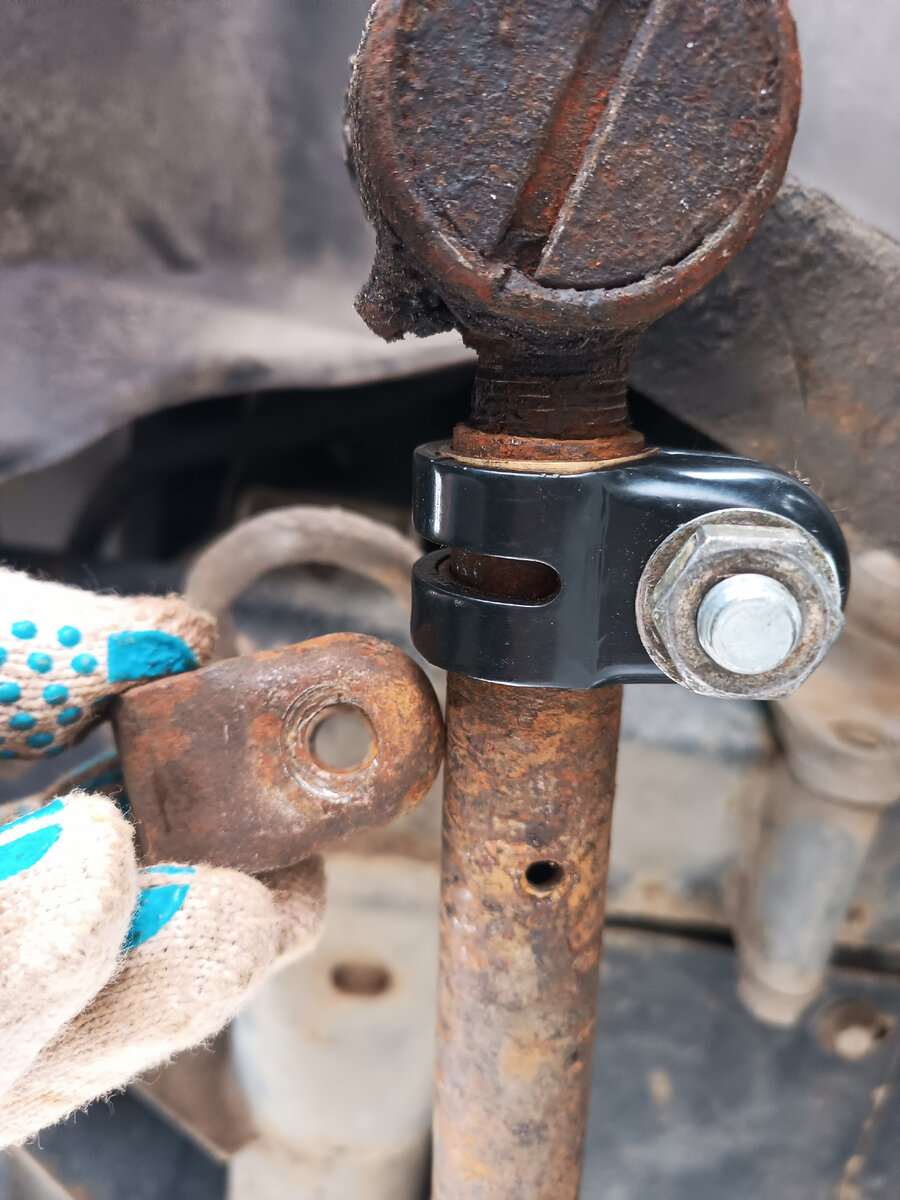 Хомут устал. Новый хомут от крузака. 