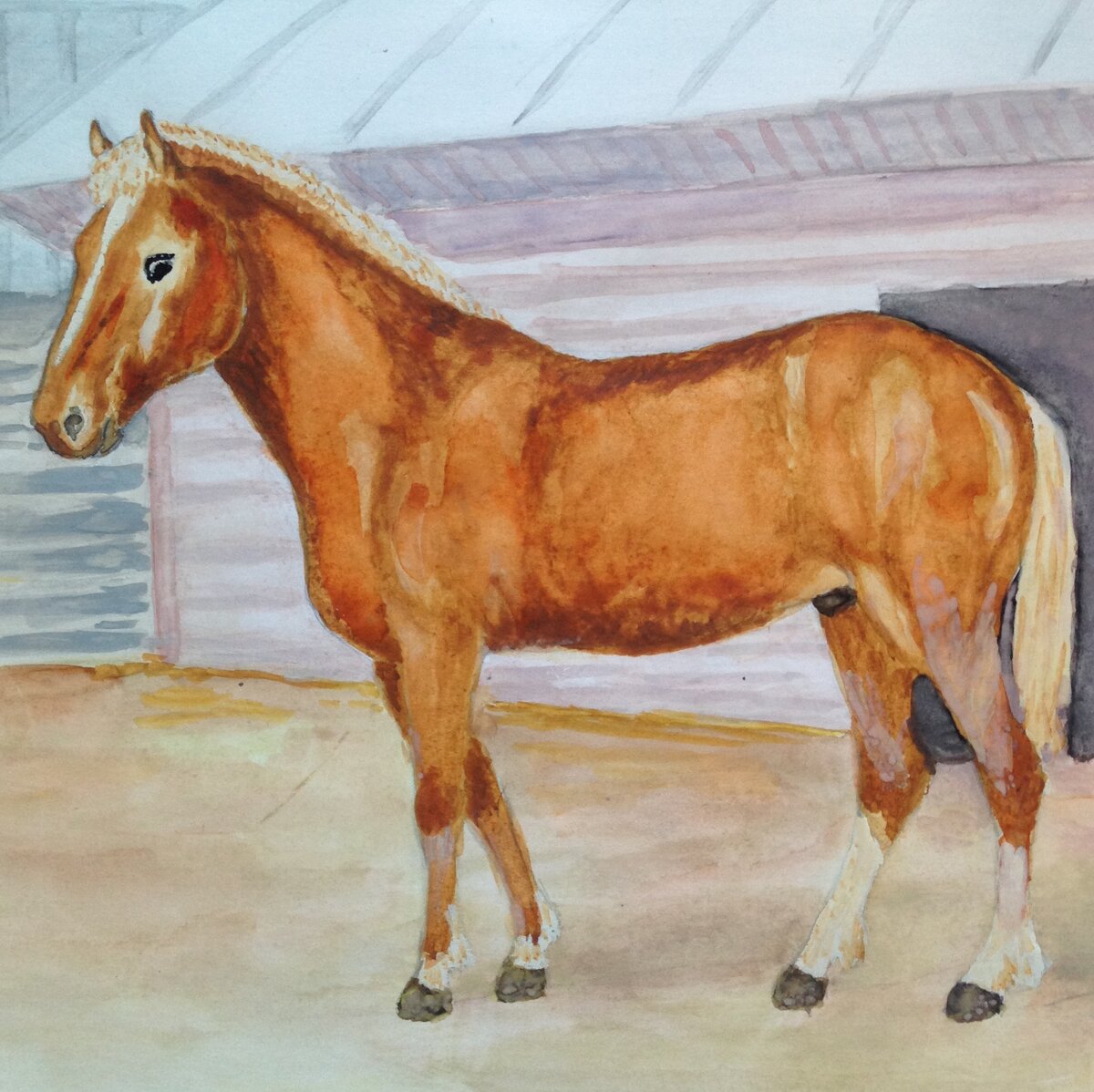 Рисунок Наталии Шмаковой 1992 г