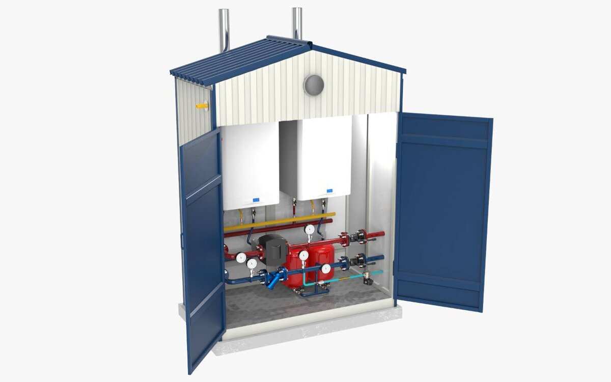 Купить уличный котел газовый для частного дома