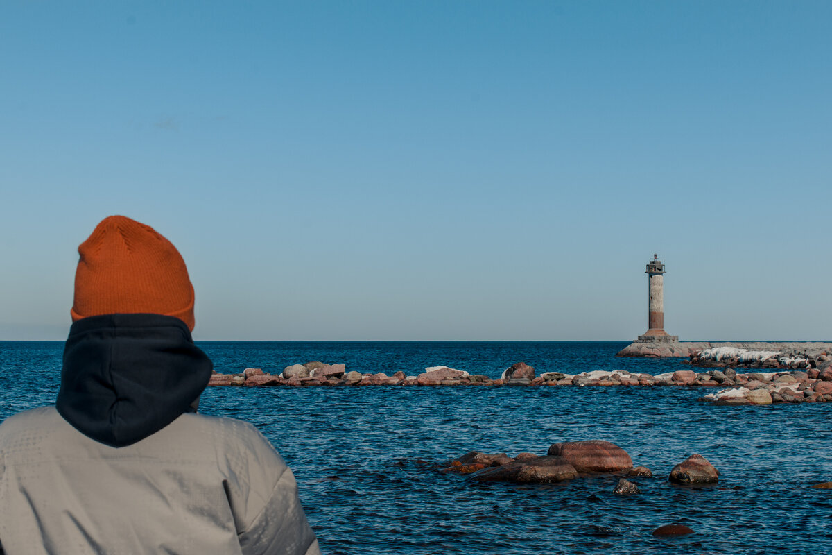 ".. маяк на Ладоге!😍"