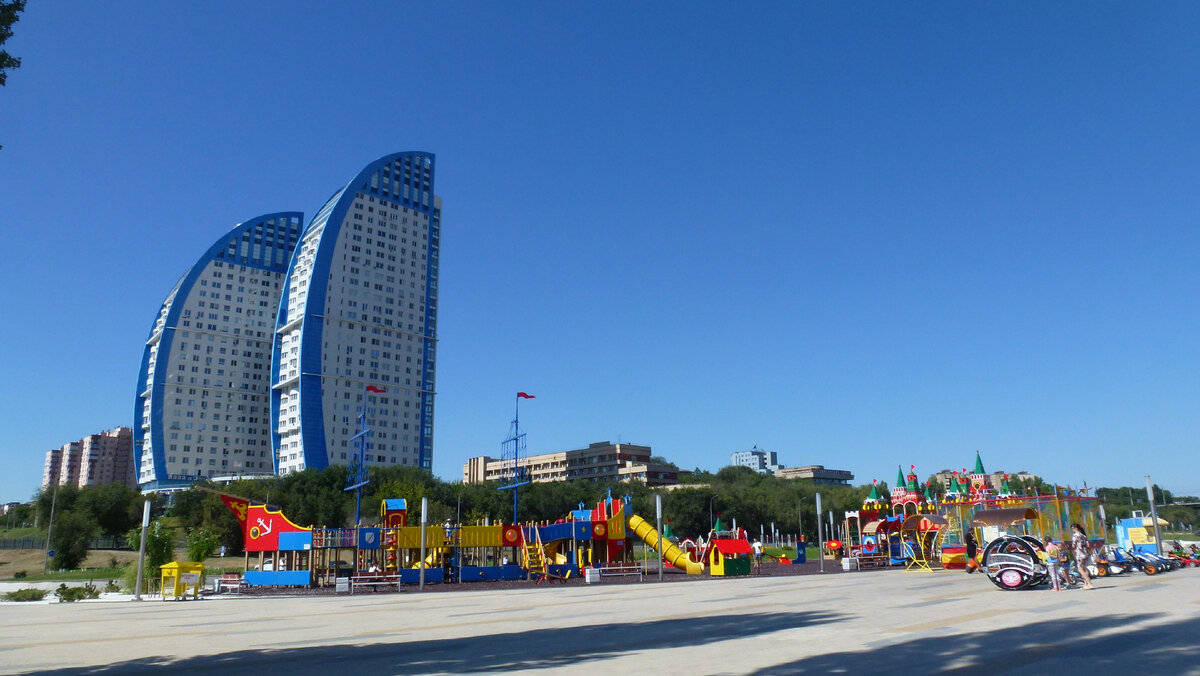 Пойма реки Царица. Наши дни